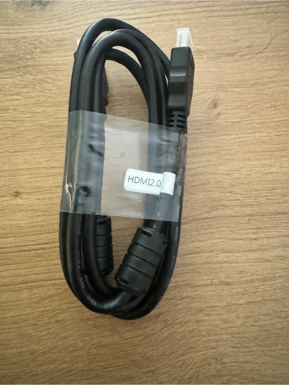 5 Ft HDMI 2.0 High Speed Male to Male Cable Black HDMI 2.0 Cable w/ ferrite core